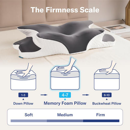 Ergonomic Cervical Memory Foam Pillow