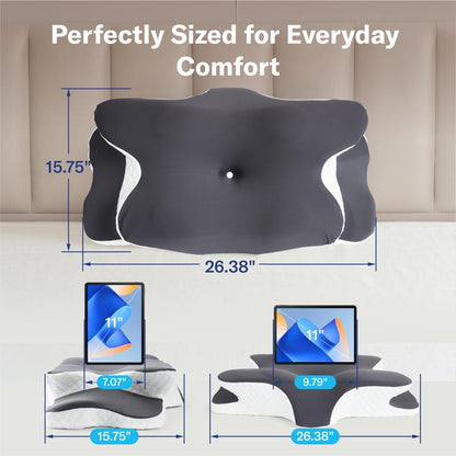 Ergonomic Cervical Memory Foam Pillow